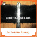 Para tiras de pele de vestuário / Rex Rabbit Fur Trimming